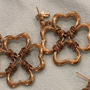 folli Follie 18k Rose gold Plated earring